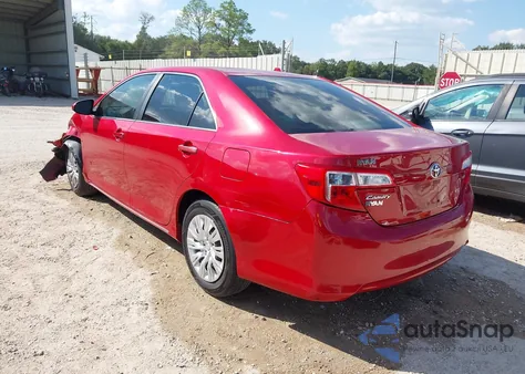 2012 Toyota Camry Le z USA, uszkodzony, nr VIN 4T4BF1FK2CR223547